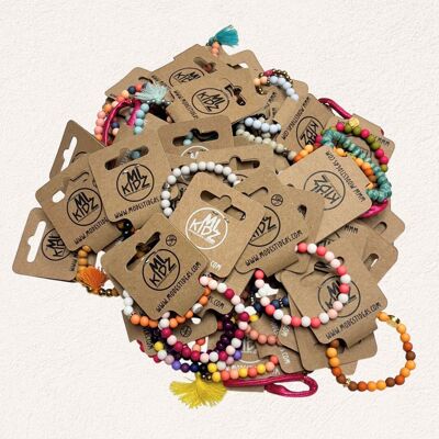 Borsa misteriosa per gioielli per bambini e ragazze | Braccialetti da 50 pezzi