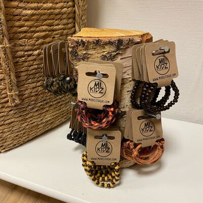 Boys bracelets standard wood | Bestsellers kids jewelry