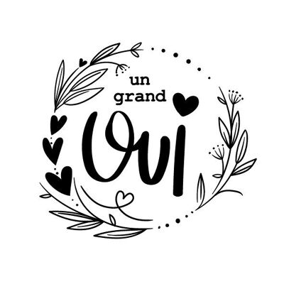 Tatouage temporaire Sioou - Un grand oui x5