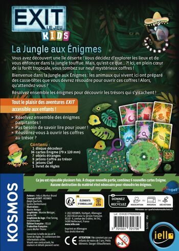 IELLO - EXIT Kids : La Jungle aux Enigmes 3