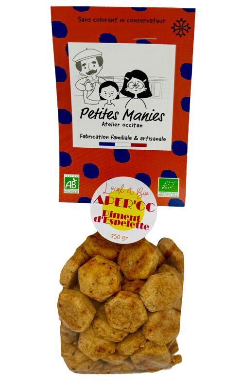 Apér'Oc - Sablés au Piment d'Espelette - 150gr