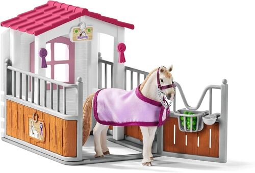 Schleich 42368 - Box avec Jument Lusitanienne