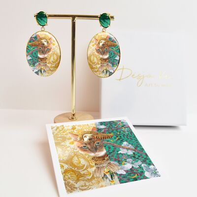 Earrings 'You are golden' 0149