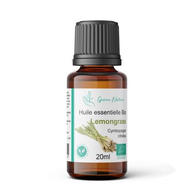 Lemongrass Organic Essential Oil 20ml