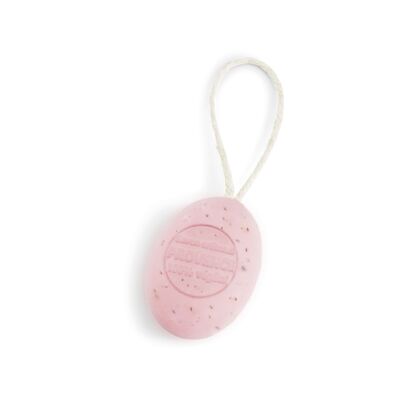 NEW ✨ Oval soap on rope Pink 200g
