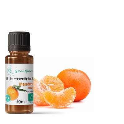 Aceite Esencial Orgánico Mandarina Roja 10ml