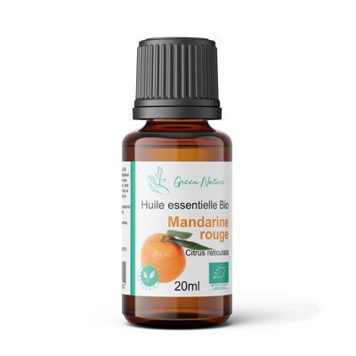 Aceite Esencial Orgánico Mandarina Roja 20ml