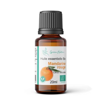 Olio Essenziale Biologico Mandarino Rosso 20ml