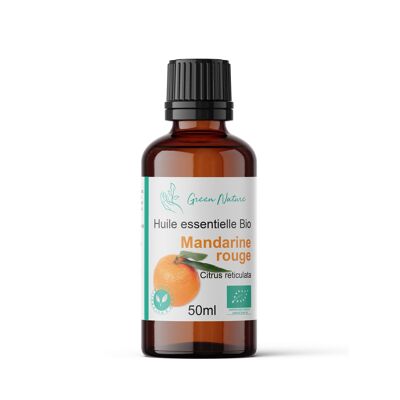 Huile Essentielle Bio Mandarine Rouge 50ml