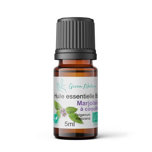 Huile Essentielle Bio Marjolaine à Coquilles 5ml