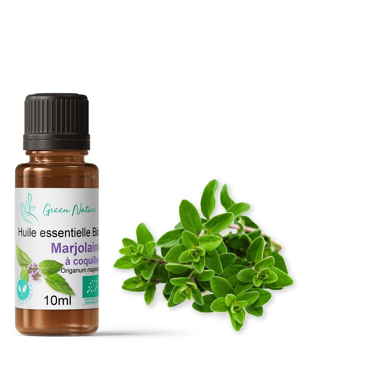 Organic Marjoram Essential Oil 10ml