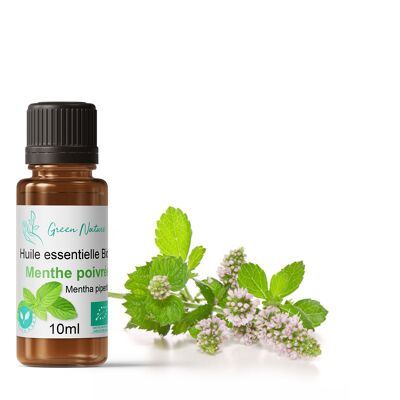 Olio essenziale di menta piperita bio 10ml