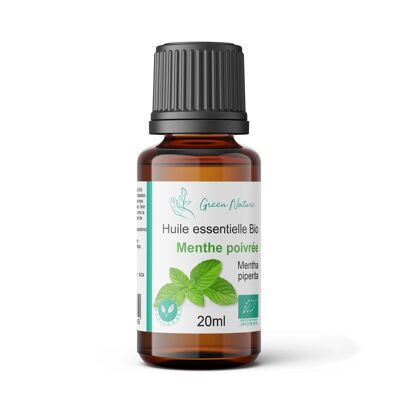 Organic Peppermint Essential Oil 20ml