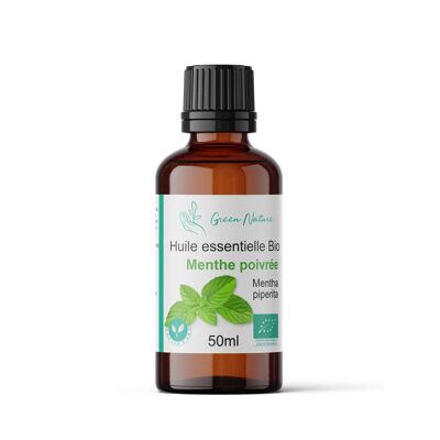 Organic Peppermint Essential Oil 50ml