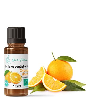 Aceite Esencial de Naranja Dulce Orgánico 10ml