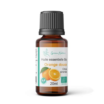Aceite Esencial de Naranja Dulce Orgánico 20ml