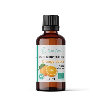 Aceite Esencial de Naranja Dulce Orgánico 50ml