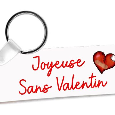 "Happy Valentine's Day" key ring