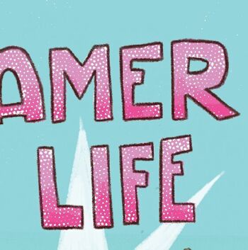 Gamer 4 Life - carte d'anniversaire x 6 2