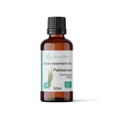 Palmarosa Organic Essential Oil 50ml