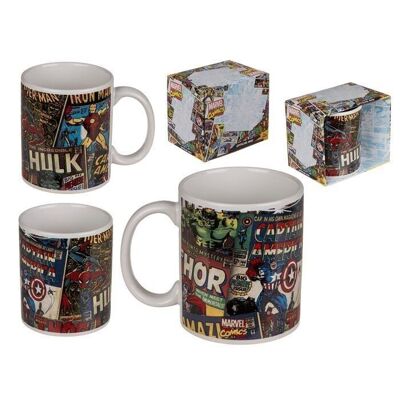 Mug, Marvel Retro, pour environ 325 ml,