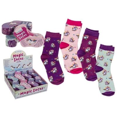 Magic children's socks, comic unicorn, 1 pair,