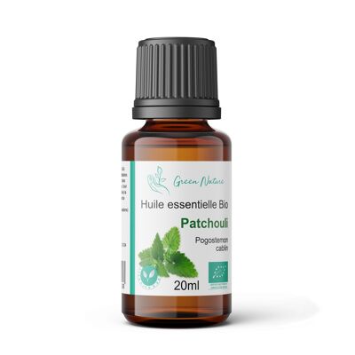Organic Patchouli Essential Oil 20ml