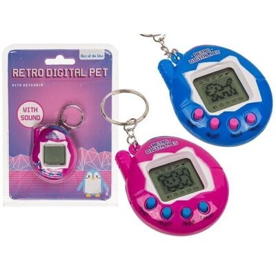 Mini game console with keychain,2