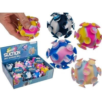 Squeeze Antistress-Ball, Magic Suction,