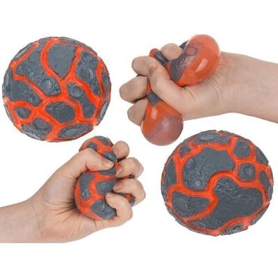 Squeeze LED ball, meteorite,