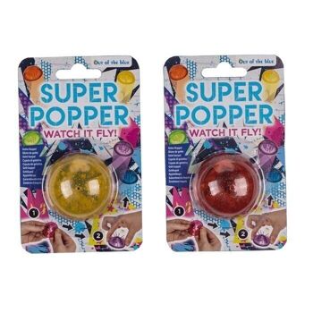 Super popper, jelly dome, avec effet pailleté, 2