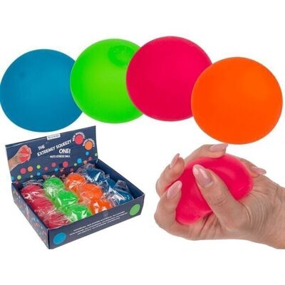 Ultra-soft anti-stress ball, neon,
