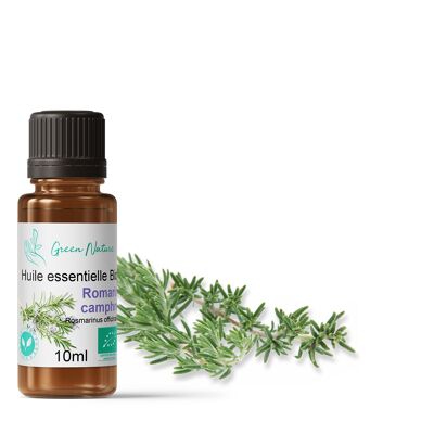 Aceite Esencial Orgánico Romero Alcanfor 10ml