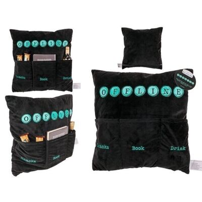Pillow with 3 pockets, offline,