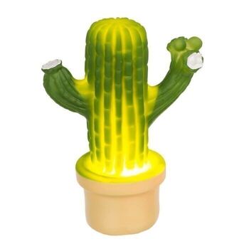 Lumière d'ambiance LED, cactus. 8x12cm, 5
