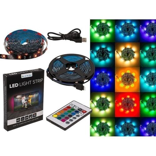 Leuchtstreifen mit farbwechselnder LED, L: 5 m,