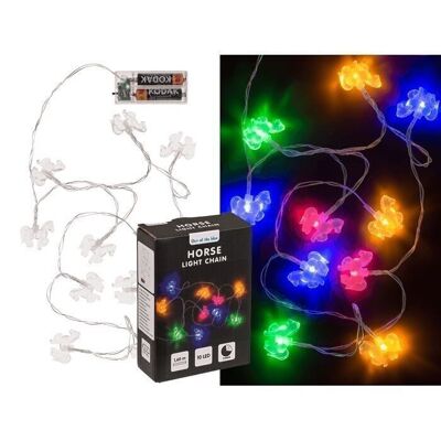 -Light chain, horse, with 10 LED,