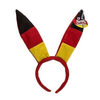 Bandeau en peluche Bunny, drapeau allemand, 2