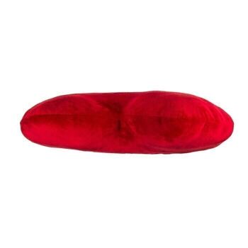 Coeur en peluche jumbo rouge, je t'aime, environ 60 cm 4