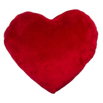 Coeur en peluche géant rouge, Ti Amo, env. 60 cm 3