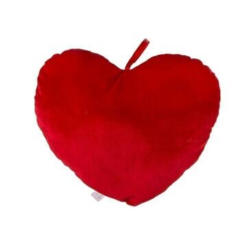 Coeur en peluche rouge, je t'aime, environ 35 cm 3
