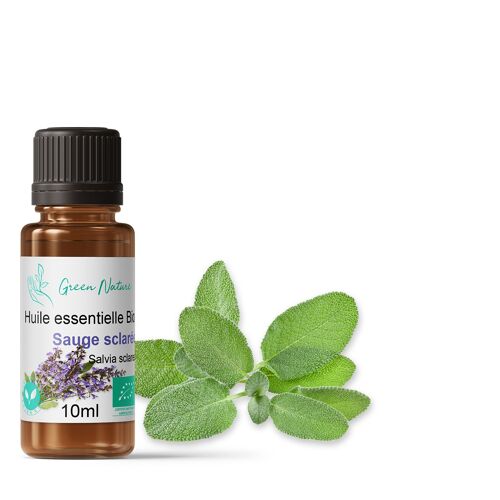 Huile Essentielle Bio Sauge sclarée 10ml