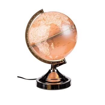 Lampe à poser, globe, H : environ 31 cm, 4