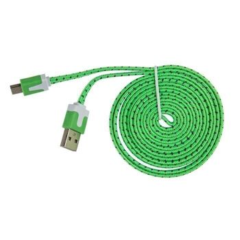 Câble USB & USB-C avec gaine textile, 4