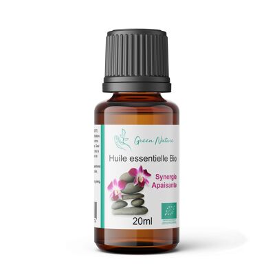 Organic Soothing Synergy Essential Oil 20ml