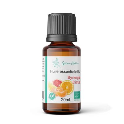 Aceite Esencial Orgánico Synergy Citrus 20ml