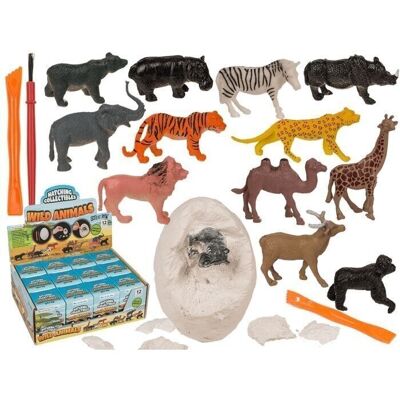 excavation set, wild animals,