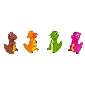 Marionnettes à doigts, dinosaures de dessin animé, 6-8 cm, 3