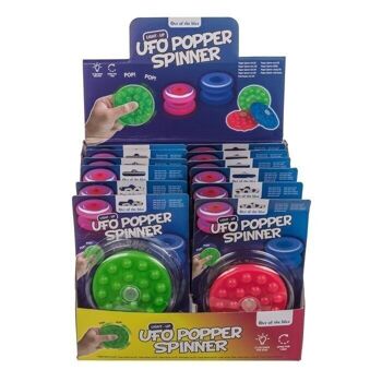 UFO Popper Spinner, avec LED (incl. batteries) 2