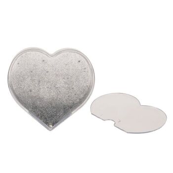 Coeur 3D avec coeurs en aluminium, 5